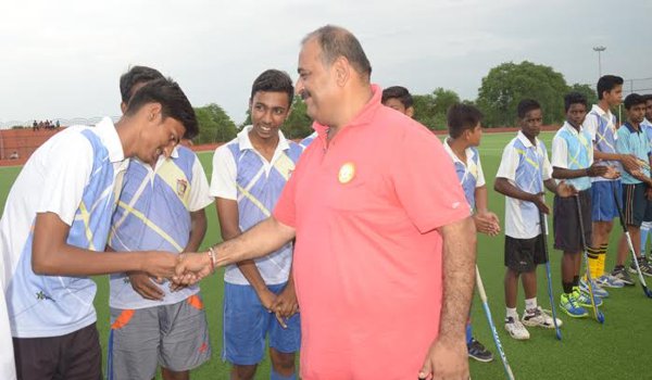 celebration of the national sports day at ajmer