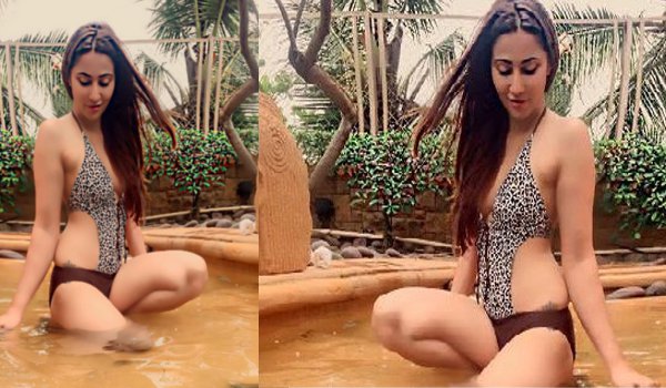 TV actress rishina kandhari hot bikini look shadow on social media
