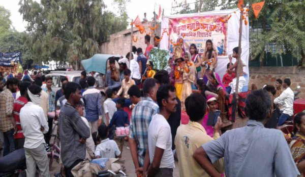 shobha yatra on Krishna Janmashtami celebration in pali