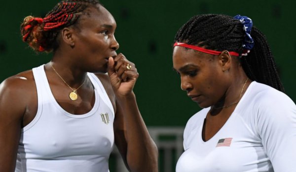ओलंपिक महिला युगल टेनिस : पहले ही दौर में हारीं विलियम्स बहनें