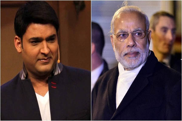 कॉमेडियन कपिल शर्मा ने रिश्वत की शिकायत करते हुए मोदी से पूछा- क्या यही हैं ‘अच्छे दिन?’ कॉमेडियन कपिल शर्मा ने रिश्वत की शिकायत करते हुए मोदी से पूछा- क्या यही हैं ‘अच्छे दिन?’