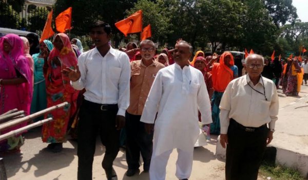 भारतीय मजदूर संघ ने श्रम दिवस के रूप में मनाई विश्वकर्मा जयंति