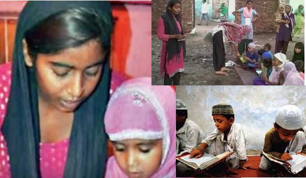 आगरा में यह हिंदू लड़की पढ़ाती है मुस्लिम बच्चों को कुरान