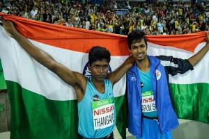 rio-paralympics in India creates history thangavelu clinche gold varun bhati bronze in high jump