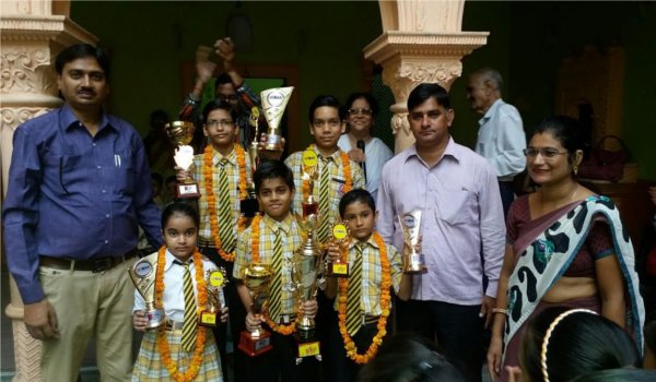 यूसी मॉस अबेकस की राष्ट्रीय व राज्य प्रतियोगिता में भरतपुर का दबदबा