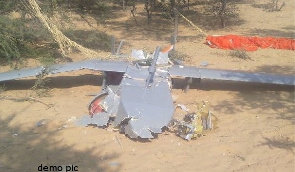 जैसलमेर में भारतीय वायुसेना का यूएवी क्रैश, जनहानि नहीं