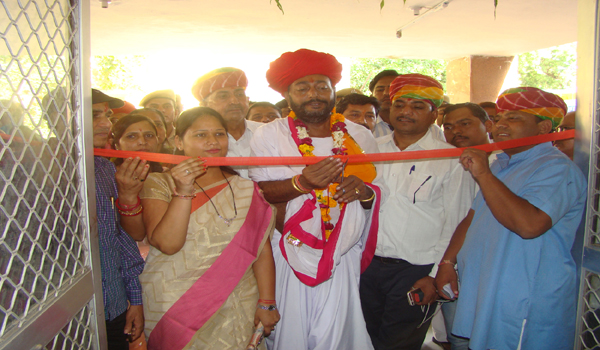 otaram devasi inaugrating panchkarm center in sirohi district hospital