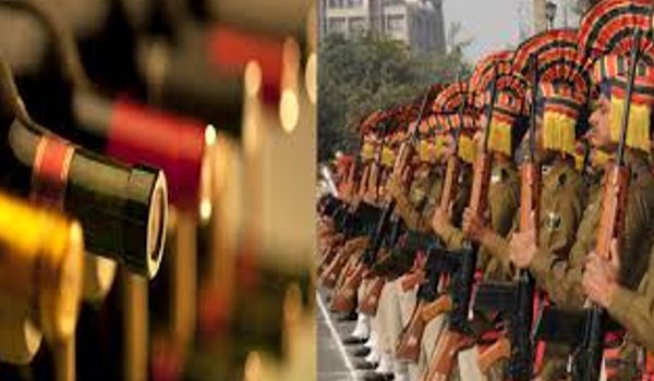 सैनिकों को छावनी क्षेत्र में बिहार में शराब सेवन की मिली छूट सैनिकों को छावनी क्षेत्र में बिहार में शराब सेवन की मिली छूट