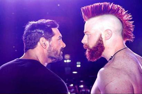 WWE चैंपियन शेमस ने दिया जॉन अब्राहम को चैलेंज WWE चैंपियन शेमस ने दिया जॉन अब्राहम को चैलेंज