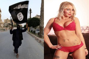 isis was arrested on charges of contacting the model of uk
