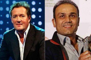 Sehwag then went on to defeat the British journalist Pierce Morgan on Twitter
