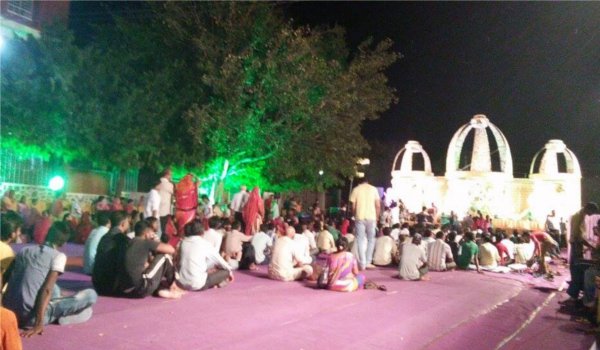 अजमेर में नवरात्र घट स्थापना और भजन संध्या की रही धूम