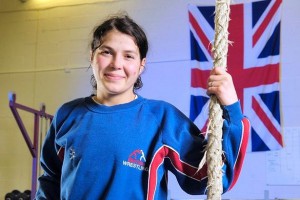 english women wrestler is a professional chef