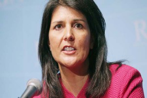 black people can not forget by any mistake of the nikki haley