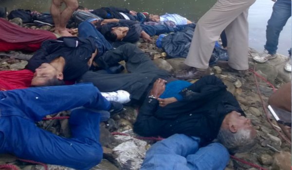 18 killed as bus falls into beas river in mandi
