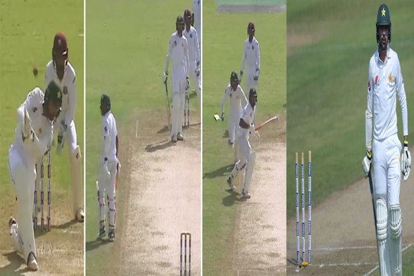 VIDEO: छक्के के चक्कर में FUNNY तरीके से रनआउट हुआ ये पाक क्रिकेटर