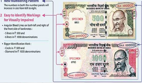 नासिक प्रिटिंग प्रेस से 7 करोड़ 40 लाख नोट पहुंचे रिजर्व बैंक