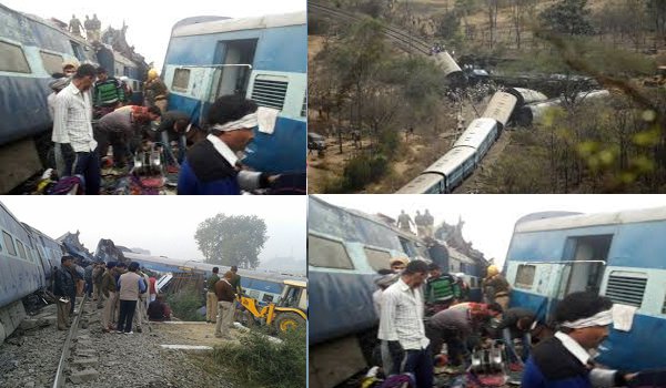 कानपुर में इंदौर-पटना एक्सप्रेस दुर्घटनाग्रस्त, 100 से ज्यादा की मौत कानपुर में इंदौर-पटना एक्सप्रेस दुर्घटनाग्रस्त, 100 से ज्यादा की मौत