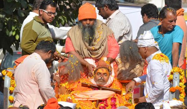 महंत रामदास उदासी गुरू बाबा विशम्भर देवदासी का देवलोक गमन महंत रामदास उदासी गुरू बाबा विशम्भर देवदासी का देवलोक गमन