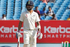 kohli makes history after getting hit wicket against england