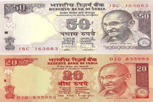 rbi to issue new 20 and 50 rupee notes