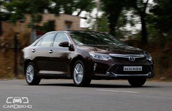 Toyota showed a glimpse of the new Camry