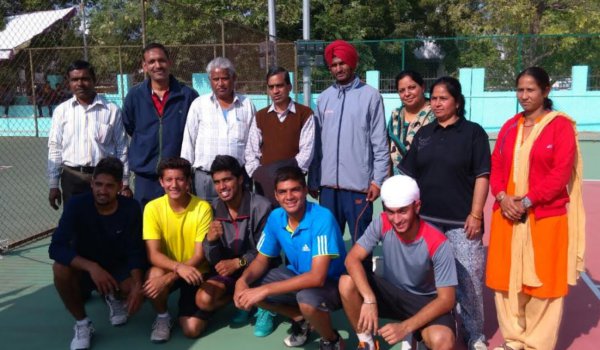 राष्ट्रीय लॉन टेनिस में राजस्थान को स्वर्ण पदक