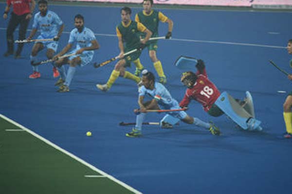 हॉकी जूनियर वर्ल्ड कप: भारत ने दक्षिण अफ्रीका को  2-1 गोल से हराया