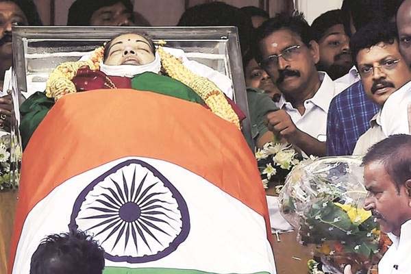 Tamil Nadu in Jayalalithaa after the death of 597 people died from grief