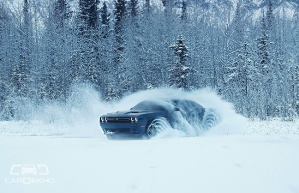 Mustang GT competing Dodge Challenger, was equipped with all-wheel drive