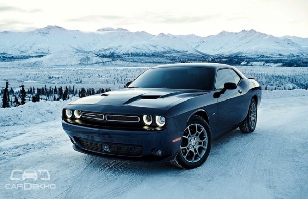 Mustang GT competing Dodge Challenger, was equipped with all-wheel drive