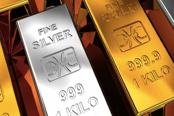 Gold cheaper by Rs 50 and silver by Rs 10 expensive
