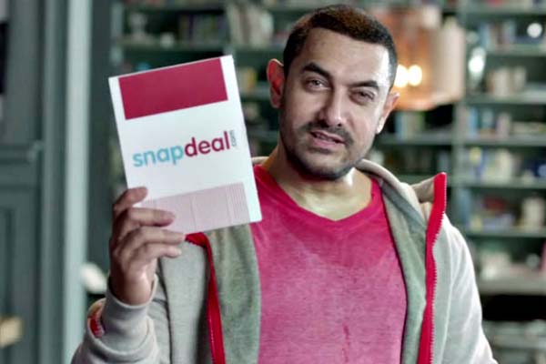 snapdeal Aamir khan removing