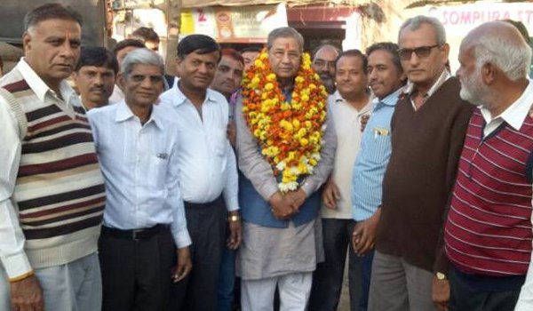 deen dayal vahini state president and bjp leader Ghanshyam Tiwari