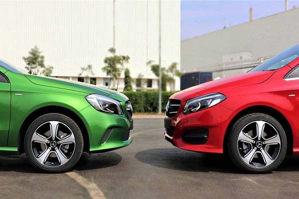 Mercedes-Benz A and B Class models night Edition launched
