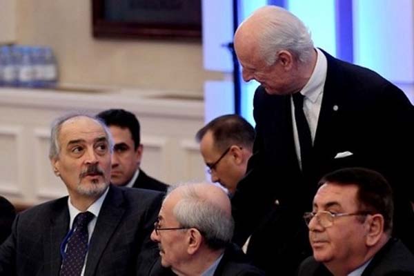 Syria peace talks began between the government and rebel groups