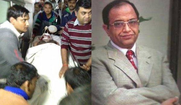 डाॅ. अश्विन कुमार बंसल की हत्या से दहशत में शहर के चिकित्सक डाॅ. अश्विन कुमार बंसल की हत्या से दहशत में शहर के चिकित्सक