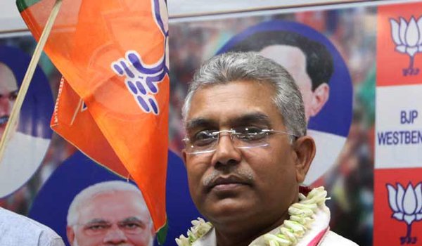 कोलकाता : भाजपा प्रदेशाध्यक्ष दिलीप घोष को राज्य सरकार ने दी सुरक्षा