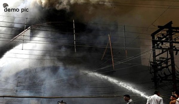 fire at Howrah power sub station in kolkata