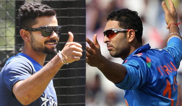 युवराज सिंह की वनडे और टी-20 में वापसी, कोहली कप्तान