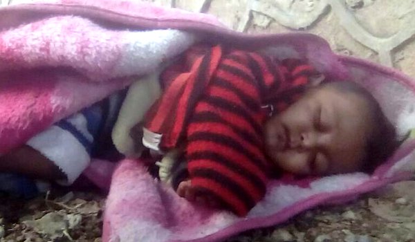 mother and stepfather arrested for leaving 4 months old baby in jungle