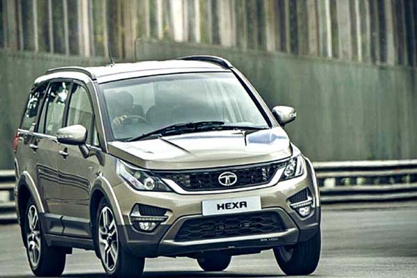 टाटा ने लांच की SUV हेक्सा, कीमत 11.99 लाख रूपए से शुरु