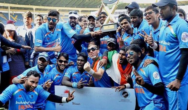 भारत ने पाकिस्तान को हराकर जीता नेत्रहीन टी-20 विश्वकप का खिताब