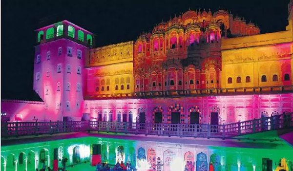 जयपुर : डिग्गी पैलेस में लगी क्राफ्ट एग्जीबिशन