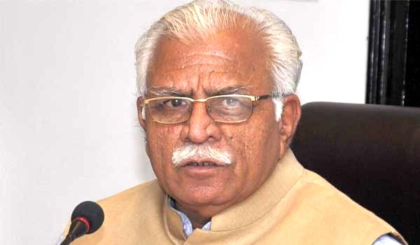 haryana chief minister manohar lal khattar