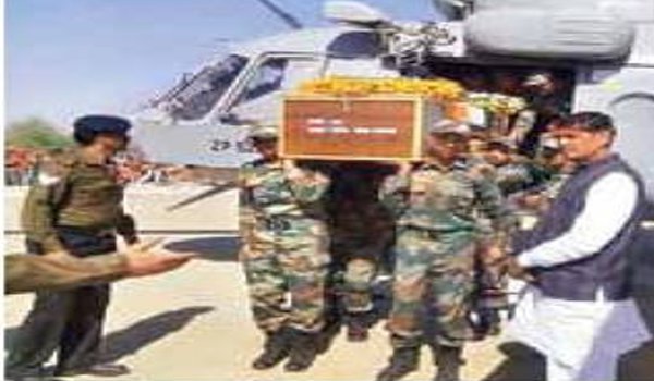 शहीद सिपाही विकास गुर्जर को नम आंखों से अंतिम विदाई शहीद सिपाही विकास गुर्जर को नम आंखों से अंतिम विदाई