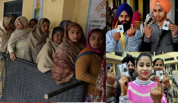 पंजाब में 70 फीसदी से अधिक मतदान, फैसला ईवीएम में कैद पंजाब में 70 फीसदी से अधिक मतदान, फैसला ईवीएम में कैद