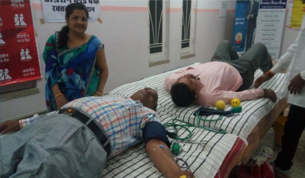 blood donation camp in jaipur
