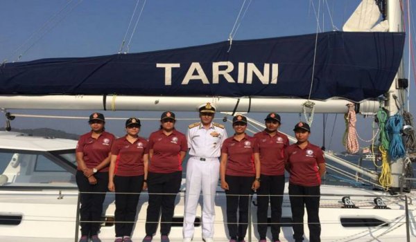 नौसेना में शामिल हुई ‘तारिणी,’ दुनिया का चक्कर लगाएगी महिला टीम