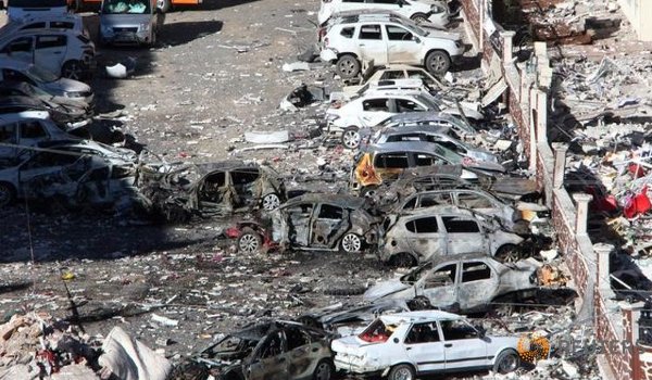 तुर्की : विरानशेहर में विस्फोट मामले में 26 अरेस्ट